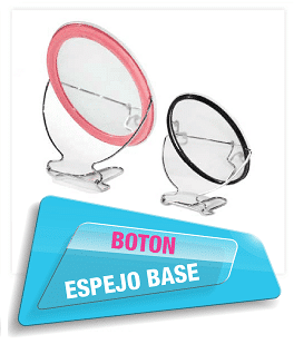 Botones Publicitarios espejo base