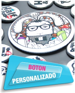 Botones Publicitarios personalizados