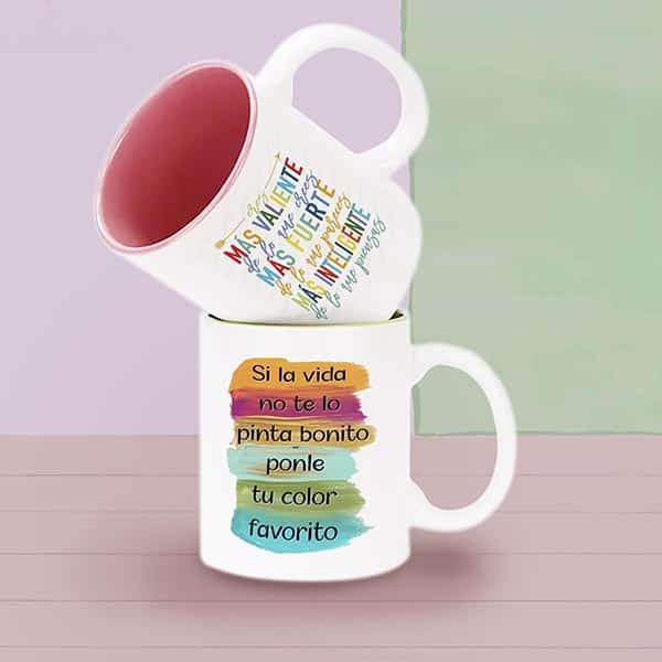 mugs personalizados color interno