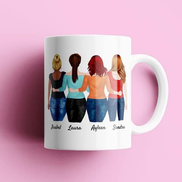 mugs personalizados blancos