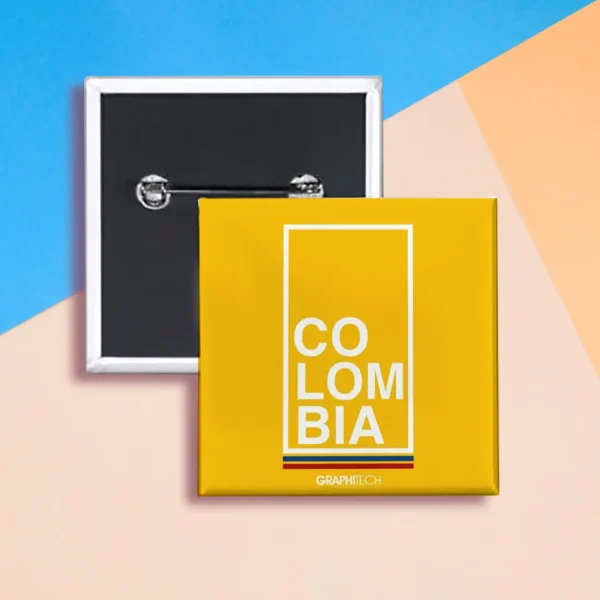 Boton Publicitario Cuadrado - Imagen 4