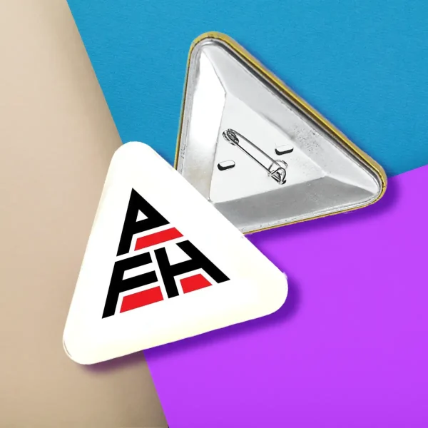 Boton Publicitario Triangular - Imagen 4