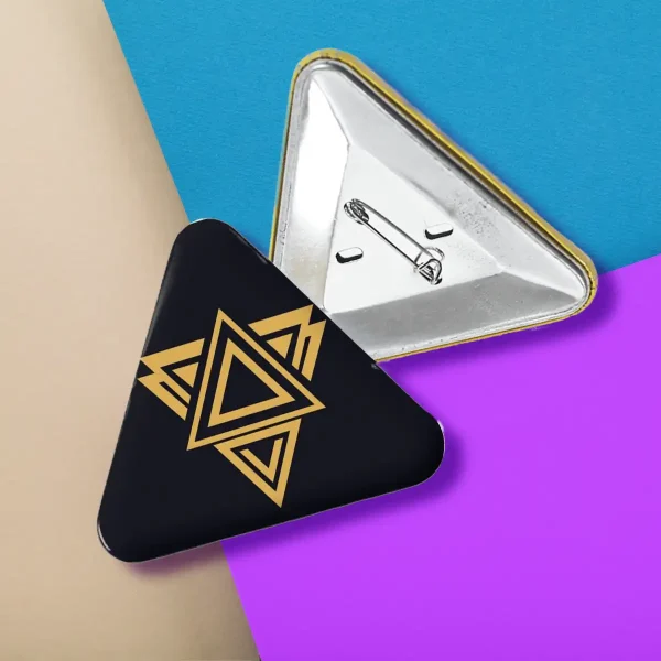 Boton Publicitario Triangular - Imagen 3