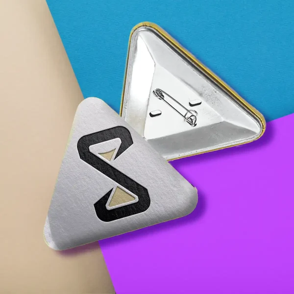 Boton Publicitario Triangular - Imagen 5