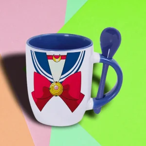 Mugs Sublimacion Color con Cuchara