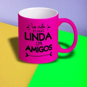 Mugs Sublimación Neon