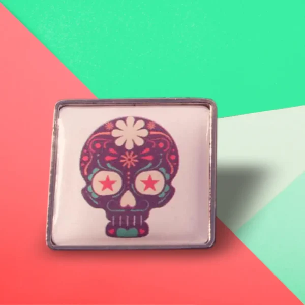 Pin Metálico Cuadrado - Imagen 3