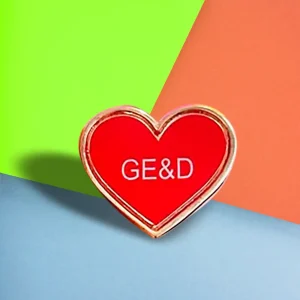 Pin Metálico Corazón
