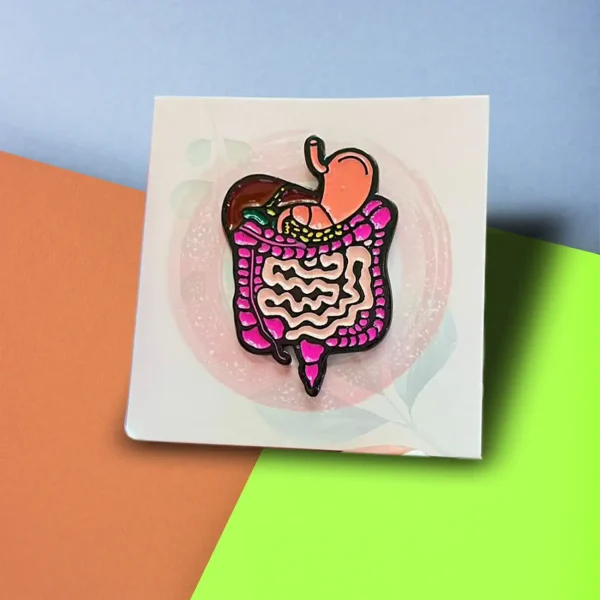 Pin Metálico Salud - Imagen 3