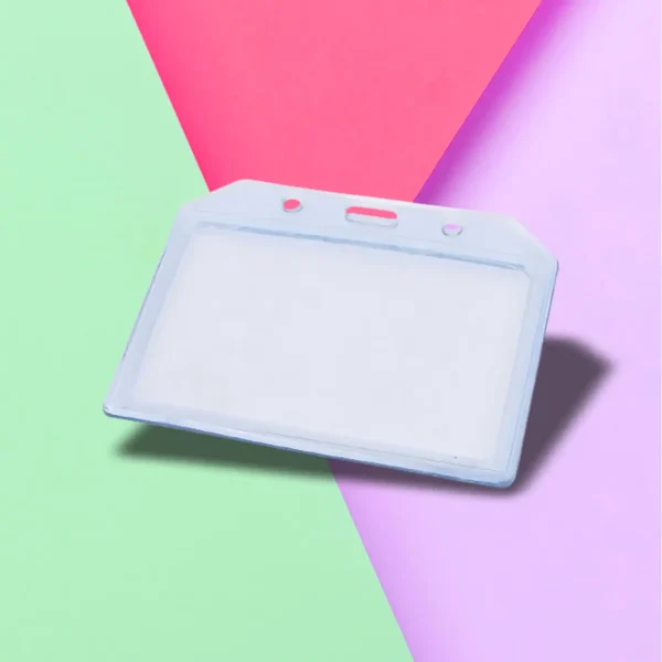 Porta Carnet en Vinilo Transparente - Imagen 2