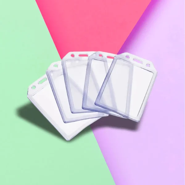 Porta Carnet en Vinilo Transparente - Imagen 3