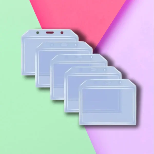 Porta Carnet en Vinilo Transparente - Imagen 4