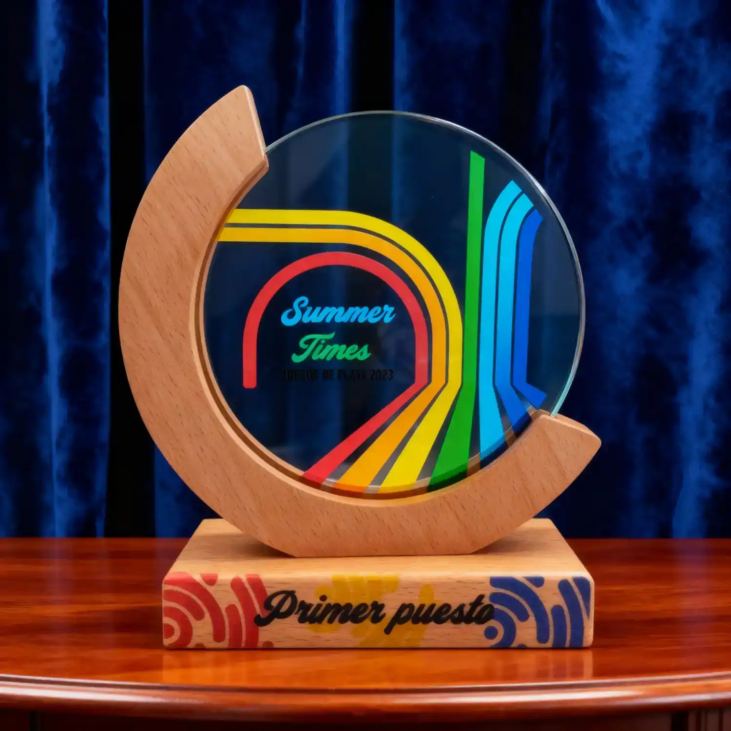 Placas de reconocimiento redonda - Imagen 2