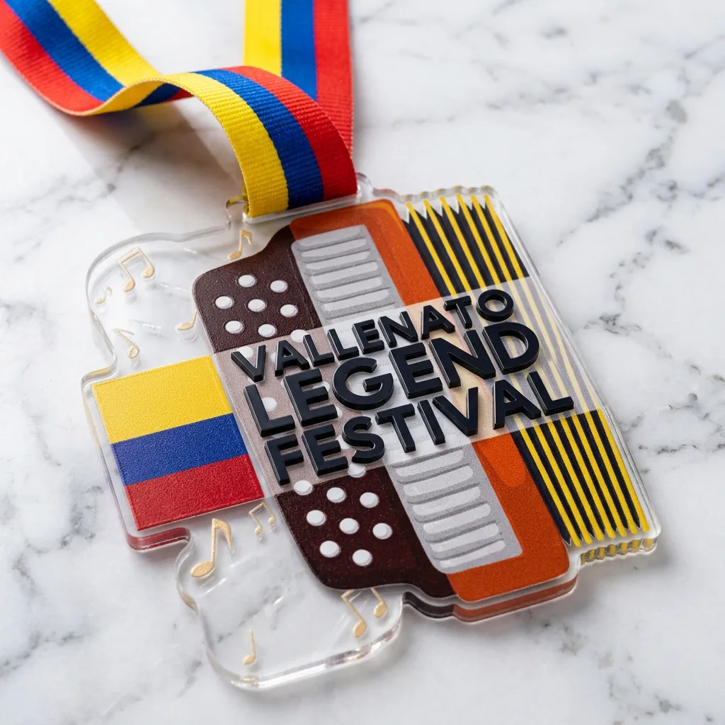 medallas en acrilico colombia