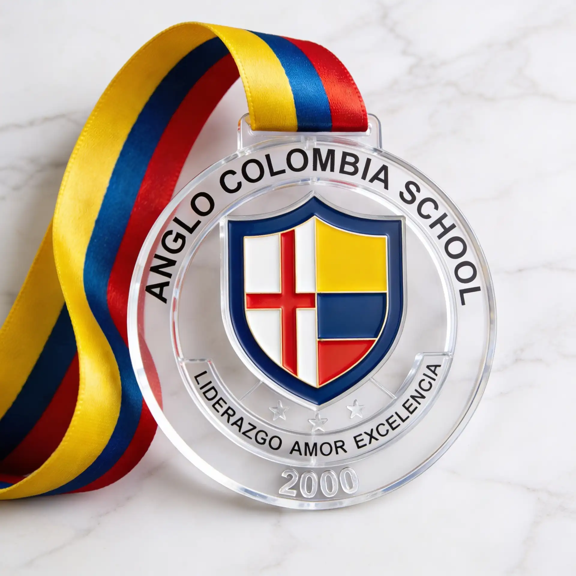 medallas en acrilico colombia
