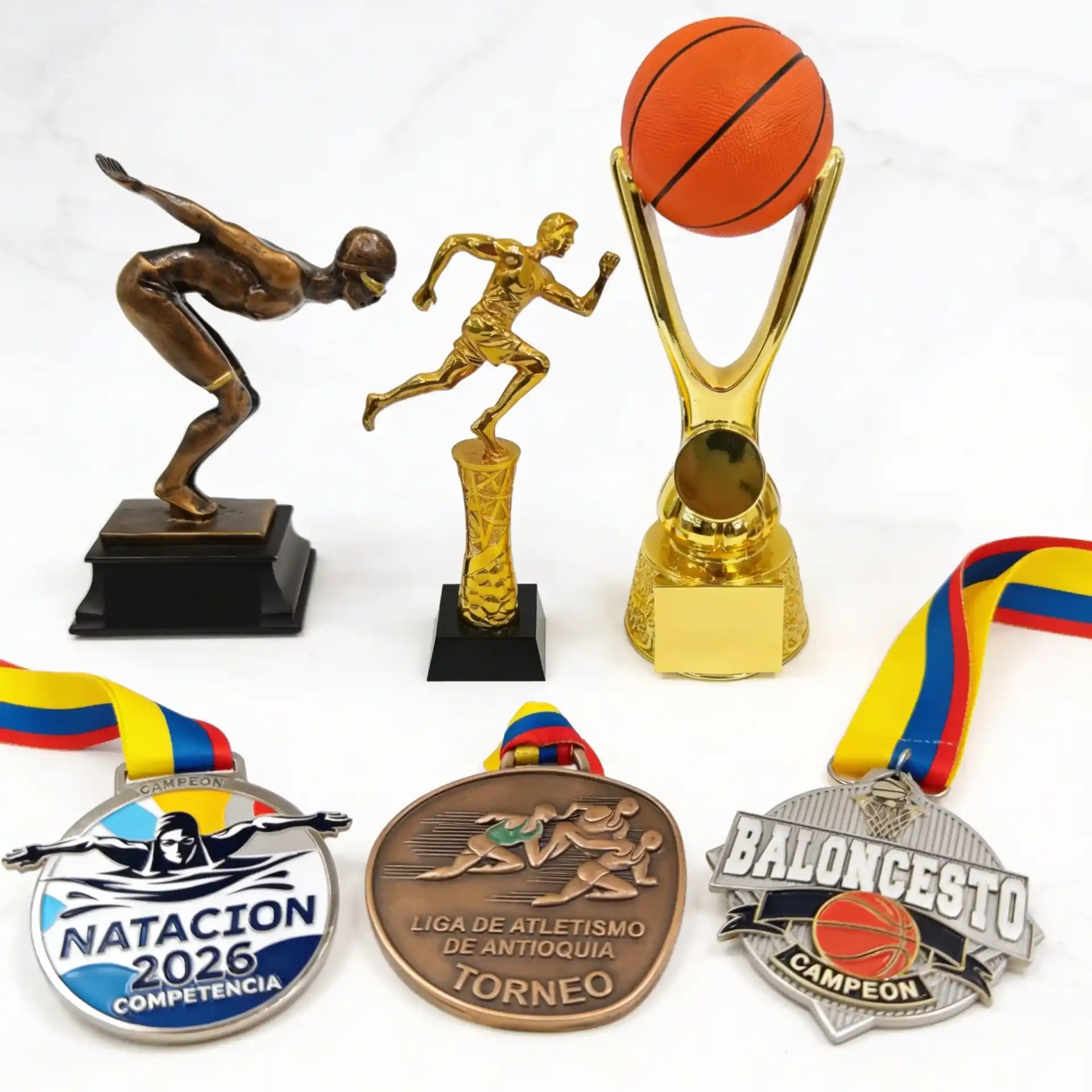 trofeos y medallas colombia