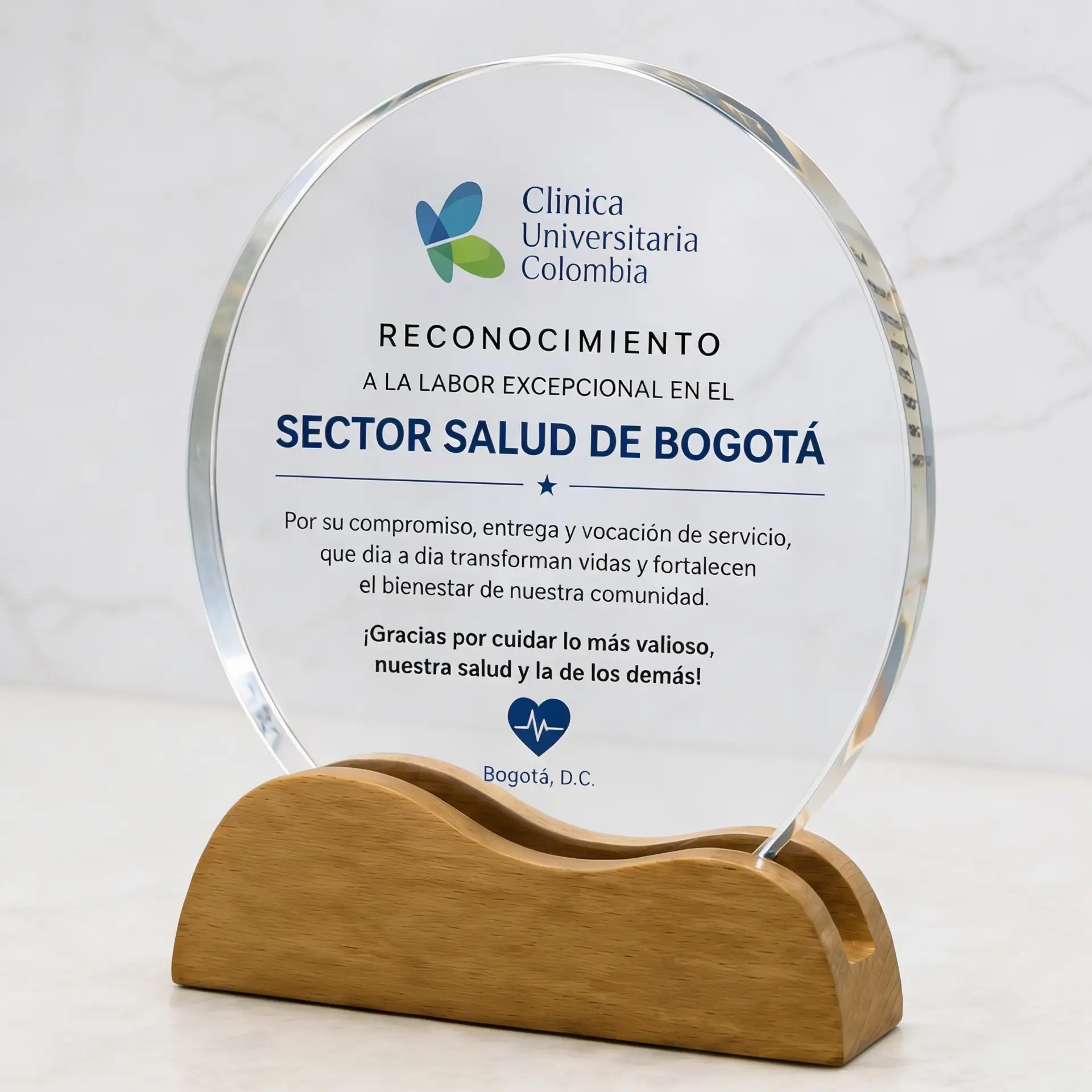 placas conmemorativas bogota