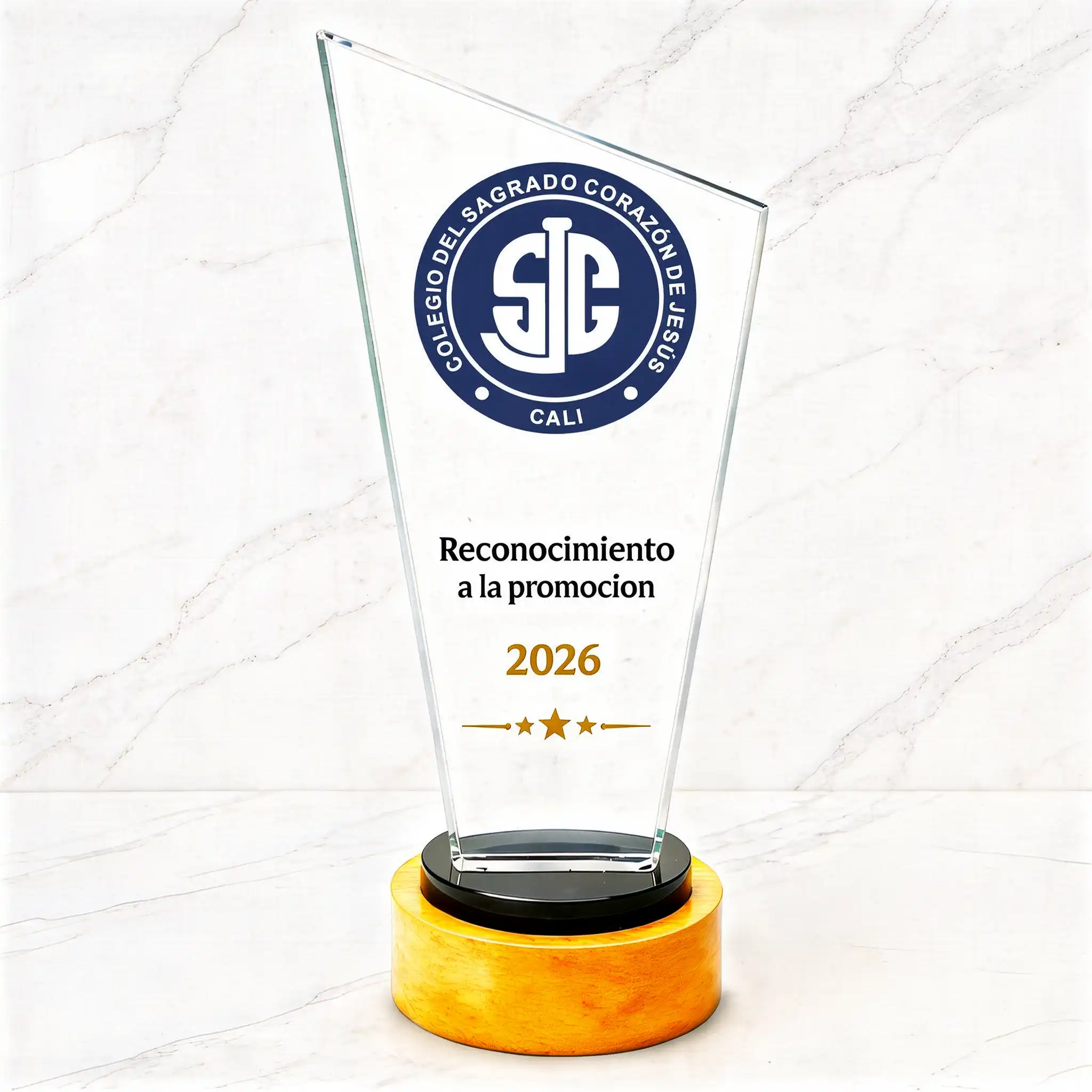 Placas de reconocimiento para colegios