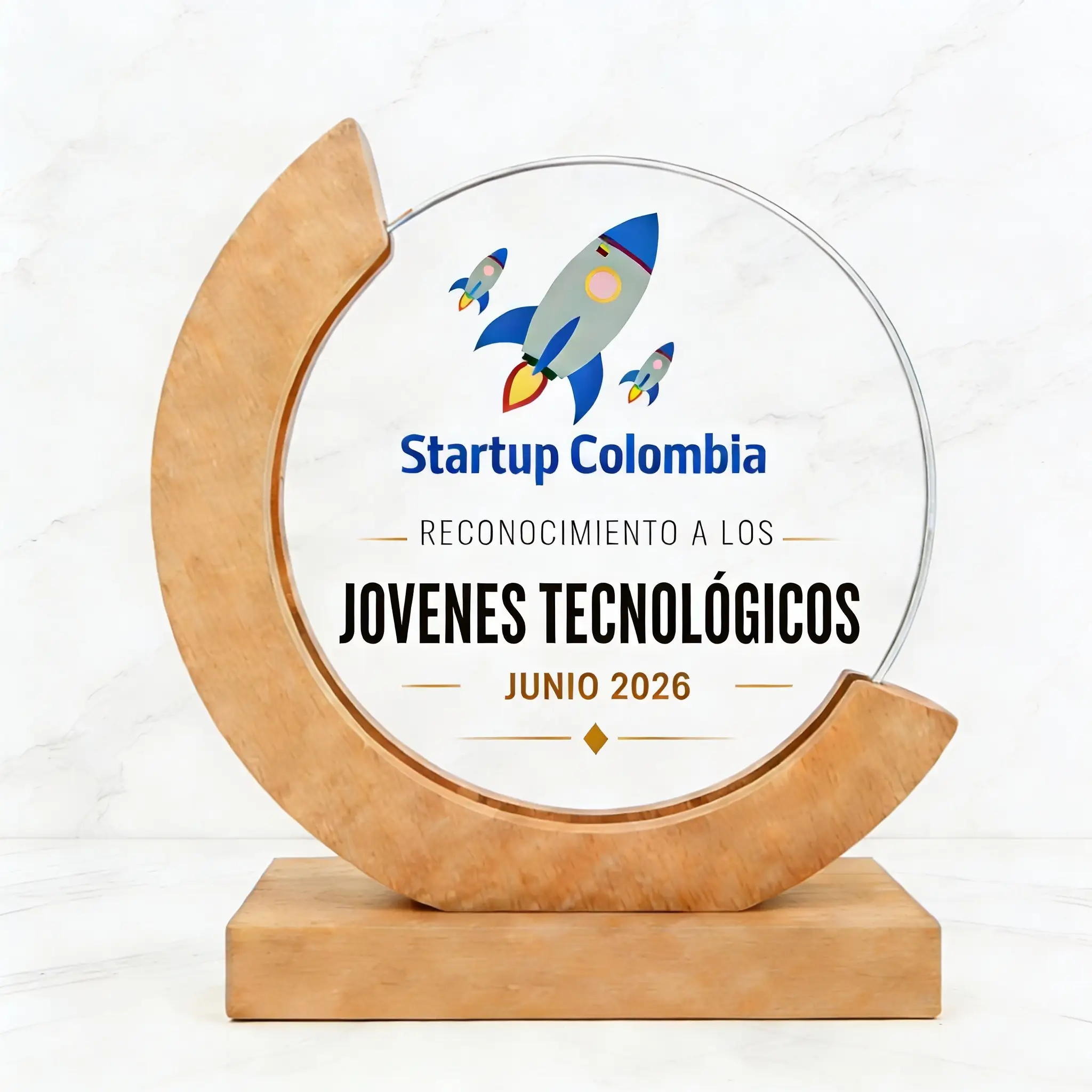 Placas de reconocimiento para empresas
