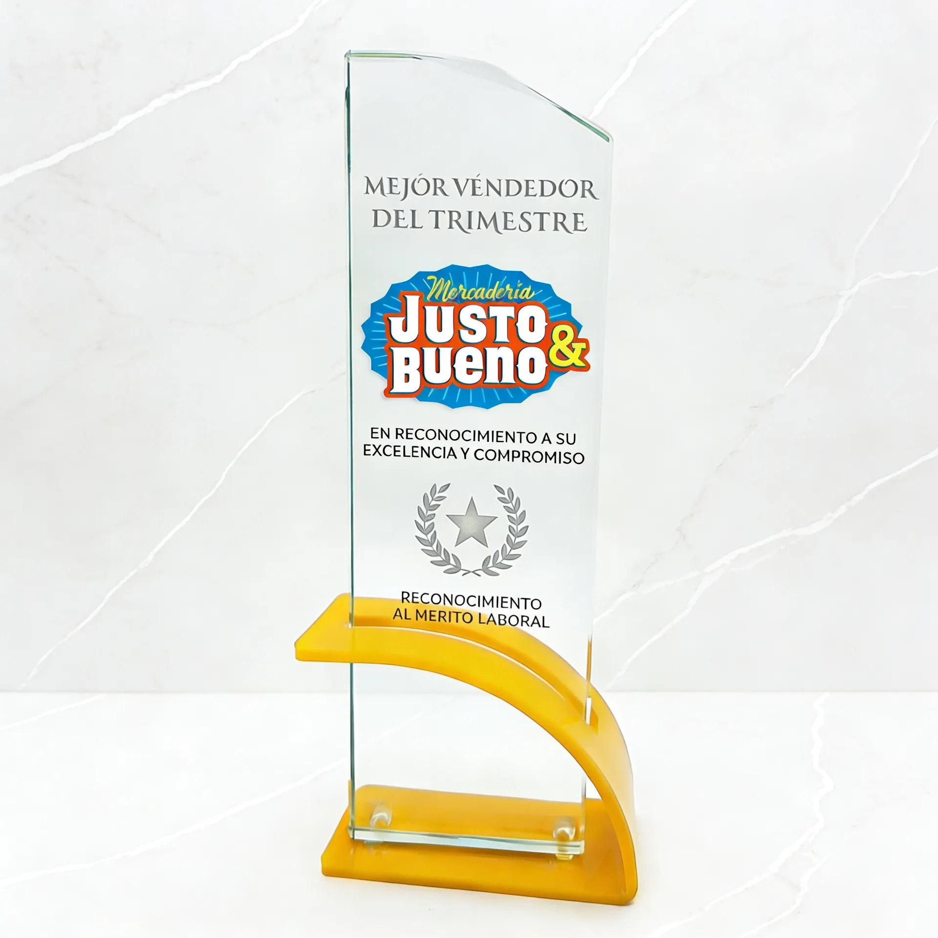 Placas de reconocimiento para empresas