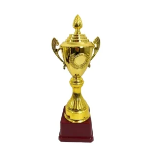 Trofeo Antorcha Dorado 25cm - Kojak Graphic