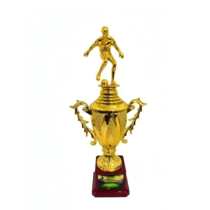 Trofeo Dorado 25cm De Futbol - Kojak Graphic