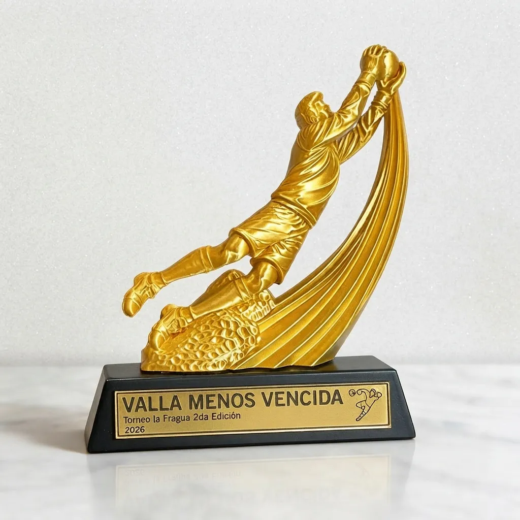 detalle-portero-trofeo-arquero-acabado-dorado
