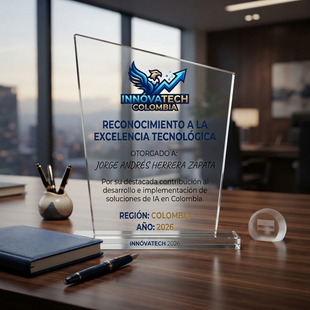 Placa de Reconocimiento Vela Náutica sobre escritorio de oficina