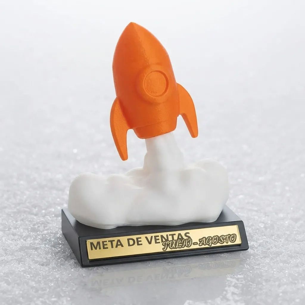 trofeo-cohete-naranja-base-gris